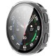 Tech-Protect Defense 2-Pack Case for Samsung Galaxy Watch 44mm - Clear Matte Black