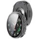 Tech-Protect Defense 2-Pack Case for Samsung Galaxy Watch 44mm - Clear Matte Black