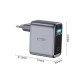Tech-Protect PowerVision NC100W-GaN 3-Port PD 100W / QC3.0 Wall Charger - Dark Gray