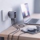 Tech-Protect PowerVision NC100W-GaN 3-Port PD 100W / QC3.0 Wall Charger - Dark Gray