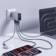 Tech-Protect PowerVision NC140W-GaN 4-PORT PD 140W / QC3.0 Wall Charger - Dark Gray