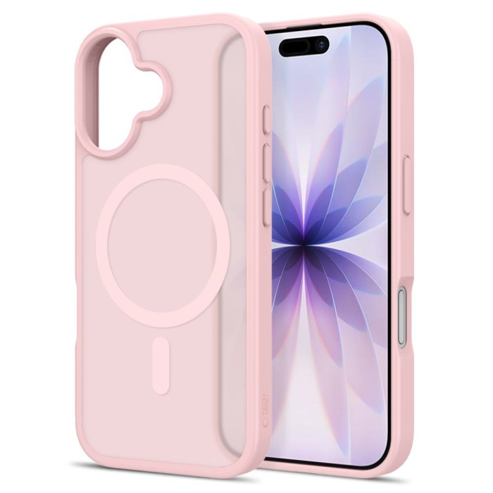 Tech-Protect BasicMag MagSafe iPhone 17 Case - Matte Pink