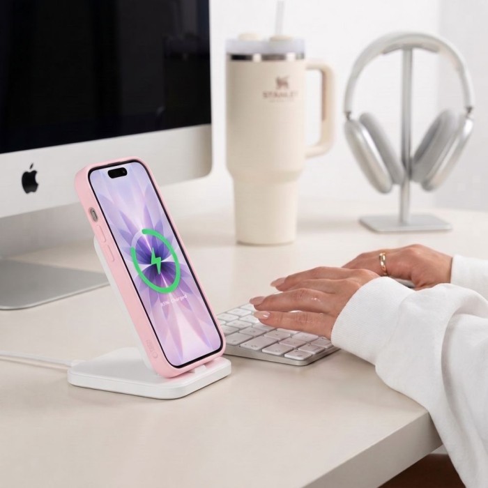 Tech-Protect BasicMag MagSafe iPhone 17 Case - Matte Pink