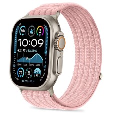 Tech-Protect Nylon Sport Band for Apple Watch 44/45/46/49 mm - Light Pink