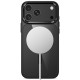 Tech-Protect Magmat Magsafe CC Case for iPhone 17 Pro / 18 Pro - Transparent Black