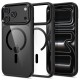 Tech-Protect Magmat Magsafe CC Case for iPhone 17 Pro Max / 18 Pro Max - Transparent Black