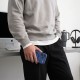 Tech-Protect Magmat Magsafe CC Case for iPhone 17 Pro Max / 18 Pro Max - Transparent Navy Blue