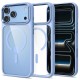 Tech-Protect Magmat Magsafe CC Case for iPhone 17 Pro Max / 18 Pro Max - Transparent Light Blue