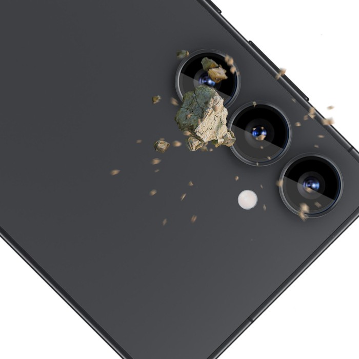 3mk Lens Protection Pro Black Camera Lens Glass for Samsung Galaxy S25