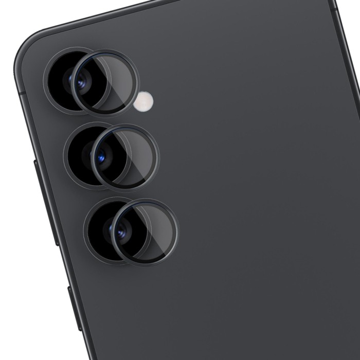 3mk Lens Protection Pro Black Camera Lens Glass for Samsung Galaxy S25