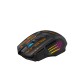 Wozinsky WMGB-1179 Wireless Optical Gaming Mouse with Built-in Rechargeable Battery 3200 DPI with Backlight - Black