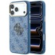 Guess 4G &amp;amp; Big Resin Logo Case for iPhone 17 Pro / 18 Pro - Light Blue