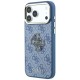 Guess 4G &amp;amp; Big Resin Logo Case for iPhone 17 Pro / 18 Pro - Light Blue
