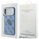 Guess 4G &amp;amp; Big Resin Logo Case for iPhone 17 Pro / 18 Pro - Light Blue