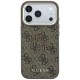 Guess 4G &amp;amp; Big Resin Logo Case for iPhone 17 Pro Max / 18 Pro Max - Brown