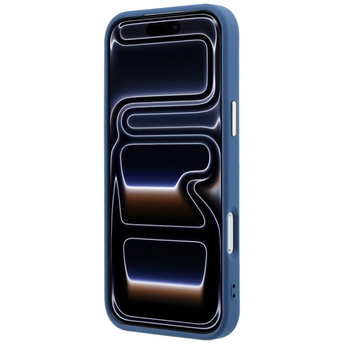 Guess 4G &amp;amp; Big Strass Logo Case for iPhone 18 Pro / 17 Pro - Blue