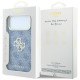 Guess 4G &amp;amp; Big Strass Logo Case for iPhone 18 Pro / 17 Pro - Blue
