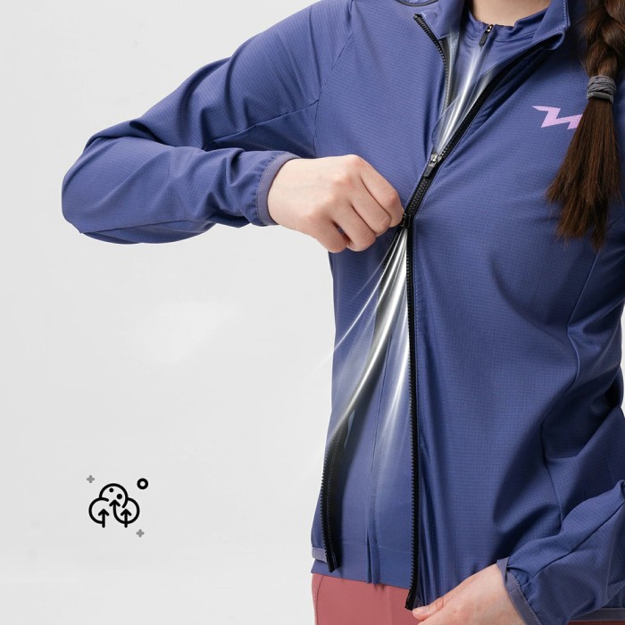 Rockbros YPW069 TVI S Women&amp;#39;s Cycling Jacket - Purple