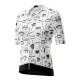 Rockbros 15110005004 Women&amp;#39;s Short Sleeve Cycling Jersey M - White