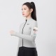 Rockbros YDWT006 TVI women&amp;#39;s cycling jersey insulated autumn/winter S - white and gray