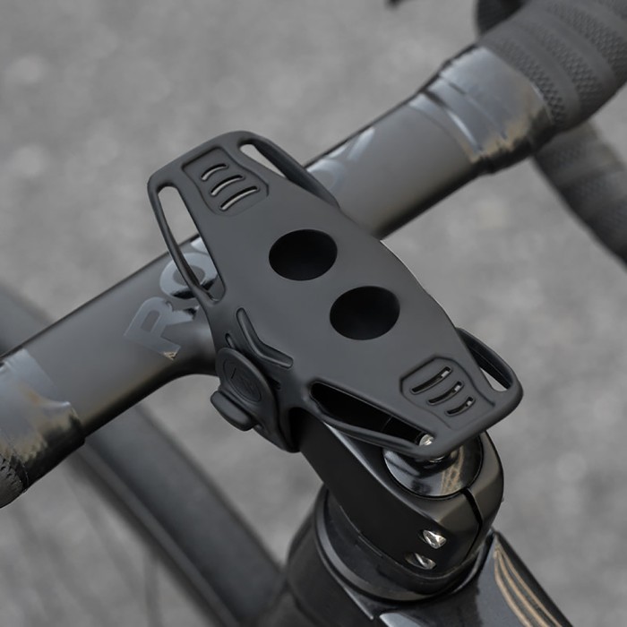 Rockbros LF24166 Silicone Bike Phone Holder 4-7" - Black
