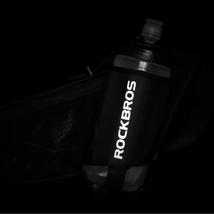 Rockbros D45 Bike Bottle Hip Bag - Black