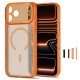 Tech-Protect MagPrime MagSafe CC case for iPhone 18 Pro / 17 Pro - matte orange