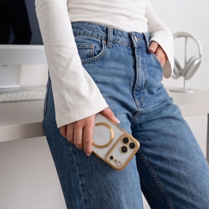 Tech-Protect MagFlex Case for iPhone 18 Pro / 17 Pro - Gold