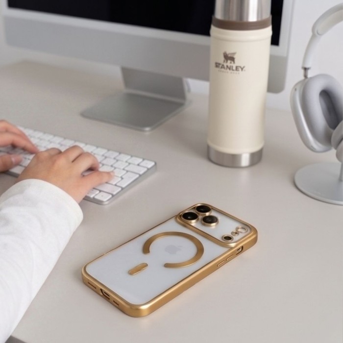 Tech-Protect MagFlex Case for iPhone 18 Pro / 17 Pro - Gold