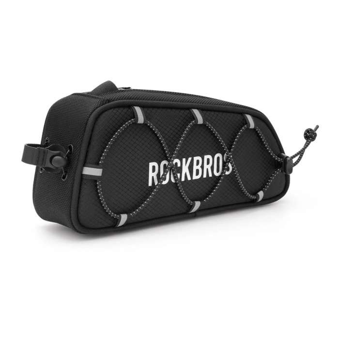 Rockbros TL004 ROAD TO SKY 0.7L Waterproof Frame Bike Bag - Black
