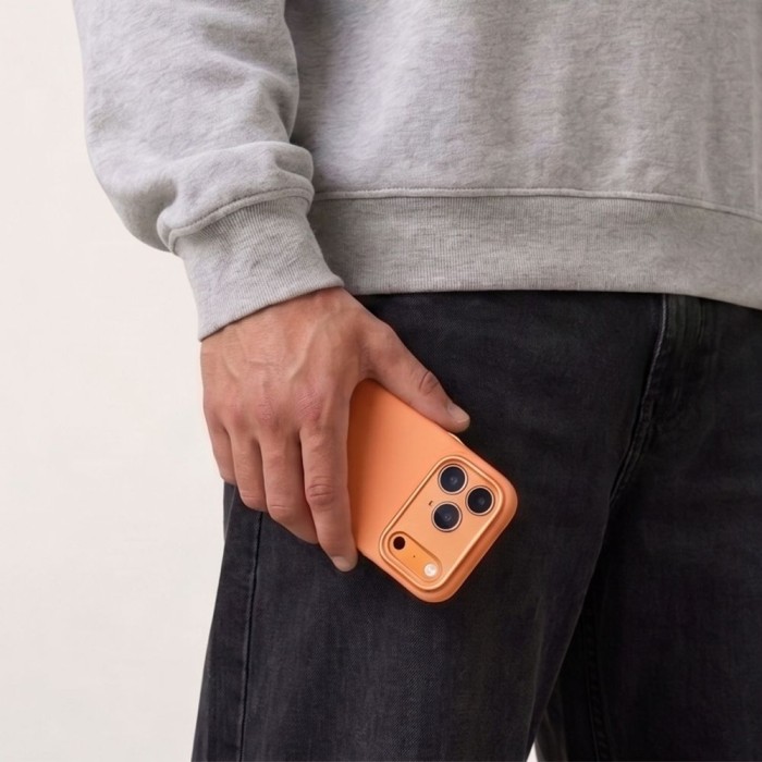 Tech-Protect Uniq MagSafe CC Case for iPhone 18 Pro Max / 17 Pro Max - Orange