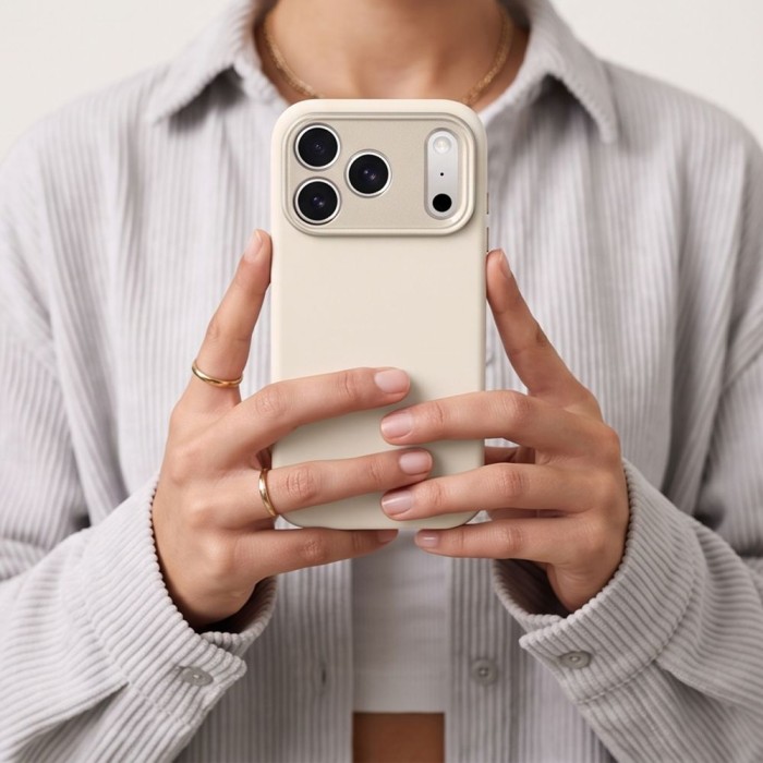 Tech-Protect Uniq MagSafe CC Case for iPhone 18 Pro Max / 17 Pro Max - Beige