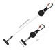 Tech-Protect ATH04 UrbanLoop Lanyard - Black and Orange