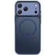 Tech-Protect MagPrime MagSafe CC Case for iPhone 18 Pro / 17 Pro - Matte Navy Blue