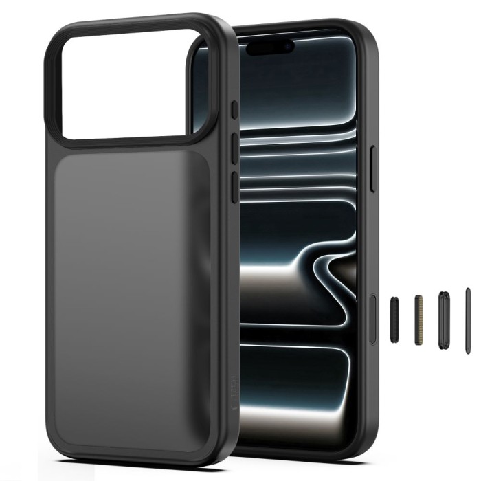Tech-Protect Magmat CC Case for iPhone 18 Pro Max / 17 Pro Max - Matte Black