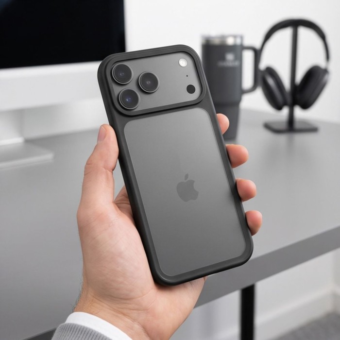 Tech-Protect Magmat CC Case for iPhone 18 Pro Max / 17 Pro Max - Matte Black