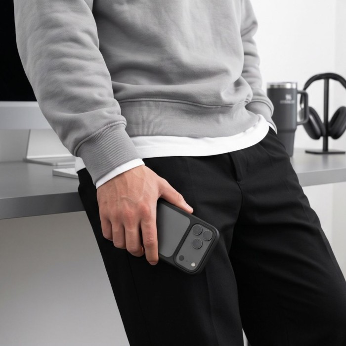 Tech-Protect Magmat CC Case for iPhone 18 Pro Max / 17 Pro Max - Matte Black