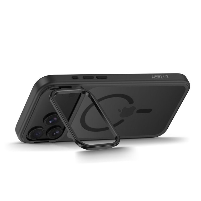 Tech-Protect MagStand MagSafe CC Case for iPhone 18 Pro / 17 Pro - Matte Black