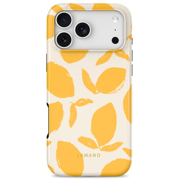 Tech-Protect Lamano MagSafe Case for iPhone 18 Pro Max / 17 Pro Max - Yellow and White