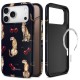 Tech-Protect Lamano MagSafe Case for iPhone 18 Pro Max / 17 Pro Max - Black and Brown