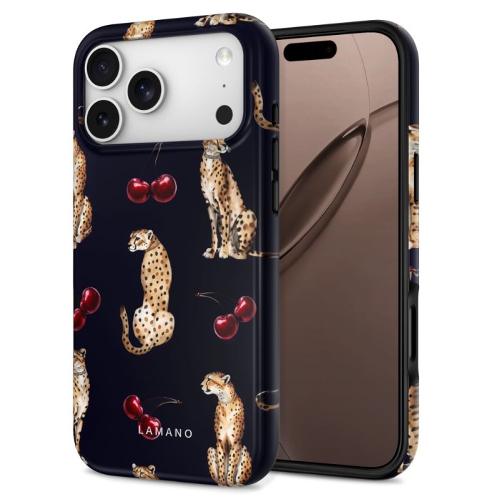 Tech-Protect Lamano MagSafe Case for iPhone 18 Pro Max / 17 Pro Max - Black and Brown