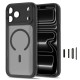 Tech-Protect MagPeak MagSafe CC Case for iPhone 18 Pro / 17 Pro - Matte Black