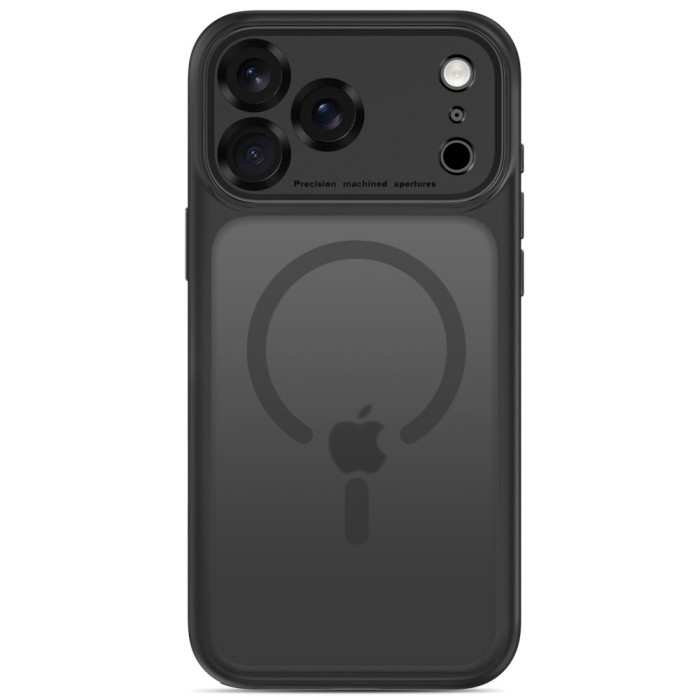 Tech-Protect MagPeak MagSafe CC Case for iPhone 18 Pro / 17 Pro - Matte Black