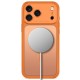 Tech-Protect MagPeak MagSafe CC case for iPhone 18 Pro / 17 Pro - matte orange