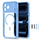 Tech-Protect MagPeak MagSafe CC Case for iPhone 18 Pro Max / 17 Pro Max - Clear Blue