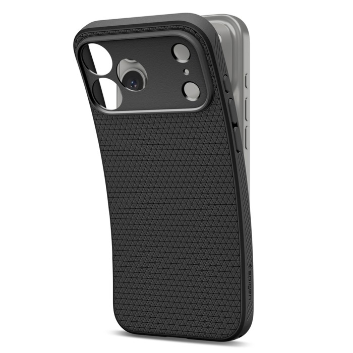 Spigen Liquid Air Case for iPhone 18 Pro / 17 Pro - Matte Black