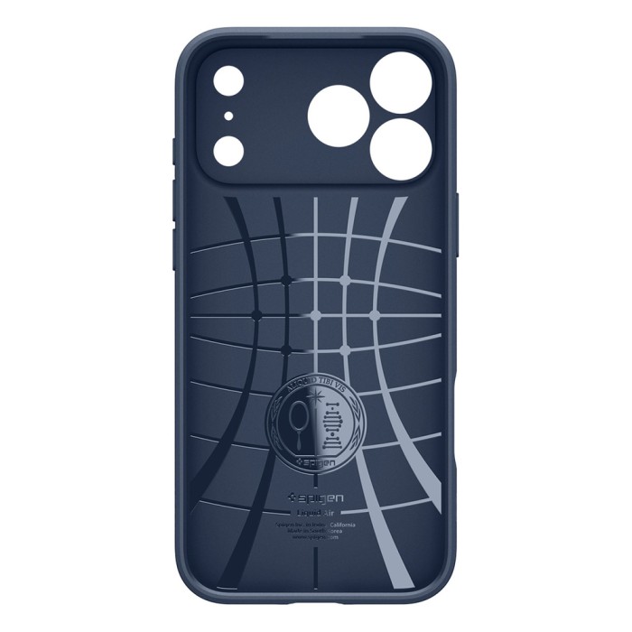Spigen Liquid Air Case for iPhone 18 Pro / 17 Pro - Navy Blue