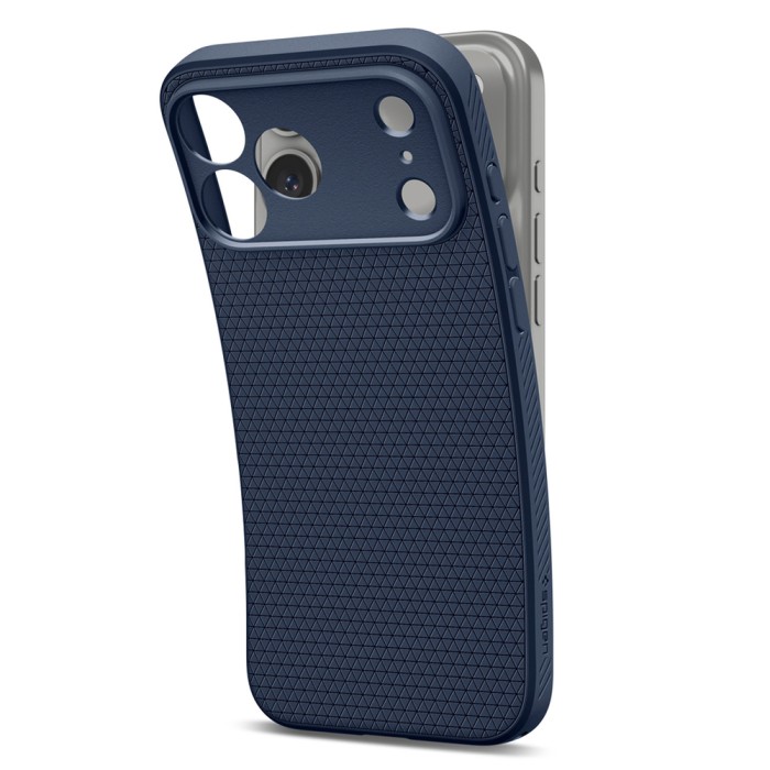 Spigen Liquid Air Case for iPhone 18 Pro / 17 Pro - Navy Blue