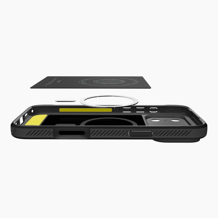 Spigen Rugged Armor MagSafe Case for iPhone 18 Pro / 17 Pro - Matte Black