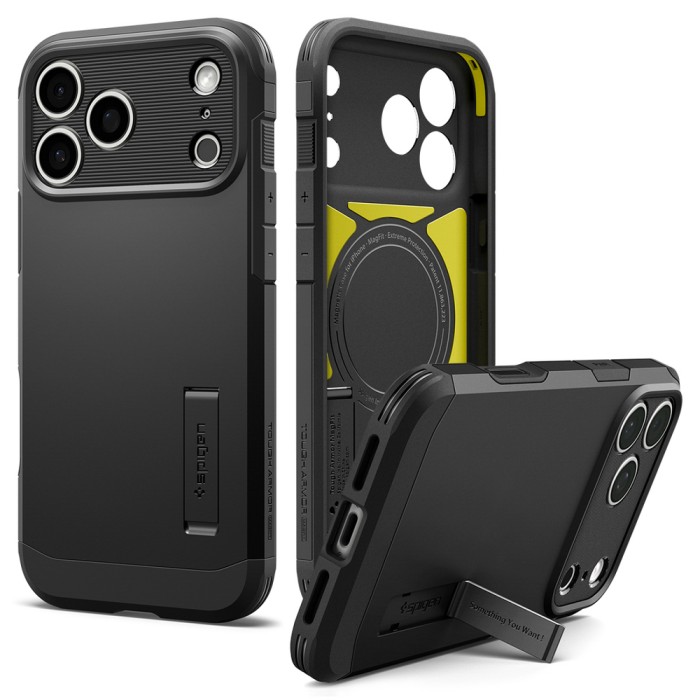 Spigen Tough Armor Case for iPhone 18 Pro Max / 17 Pro Max - Black